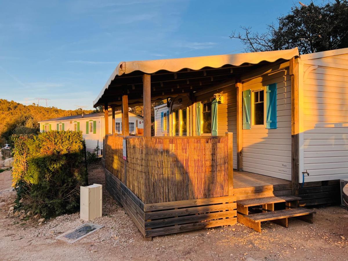 Joli Mobil-Home De Vacances, Ideal Pour Les Familles Rocbaron Exterior foto